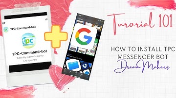 Easiest Way to Install TPC Command bot in FB Messenger!