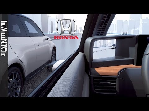 2020 Honda e Electric Car – Side Camera Mirror System