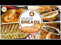 4 Stuffed Bread Recipes By Food Fusion