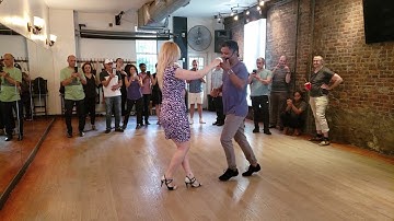 On2 Beginner Intermediate Salsa Demonstration