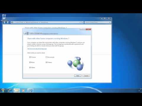 MCTS 70-680: Windows 7 HomeGorup