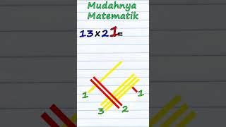 Mudah Matematik  Operasi Darab Teknik daripada Jepun #Shorts