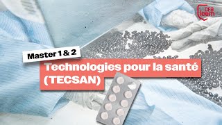 Master 1 & 2 Technologies pour la santé TECSAN - Université de Bordeaux x CFA Leem Apprentissage screenshot 4