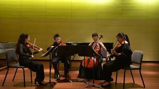 Mozart String Quartet No. 19 in C major K465 Dissonance 1st Movement | Cave Quartet