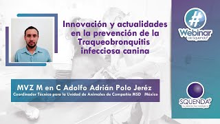 Innovación En La Prevención De La Traqueobronquitis Infecciosa Canina   MVZ Adolfo Adrián Polo