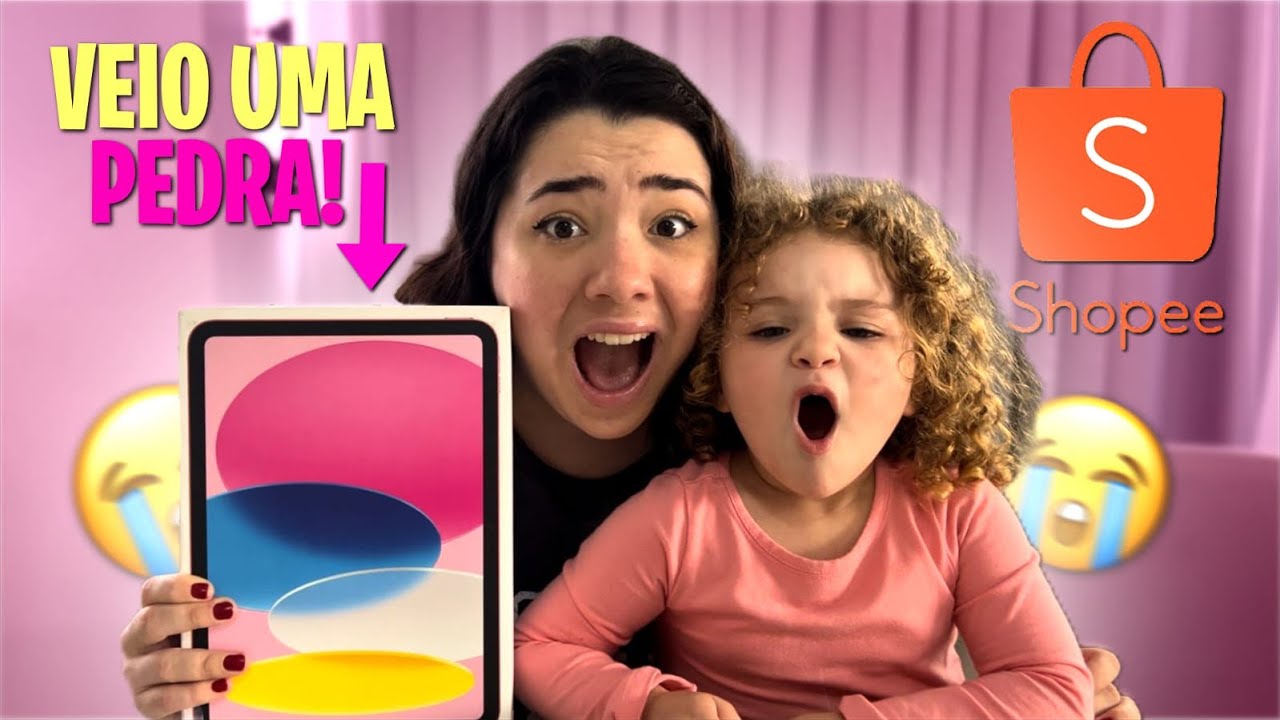 COMPREI UM IPAD NA SHOPEE PARA DIVA | *deu ruim?*