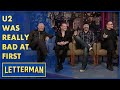 U2 Talks About The Beatles, The Early Years And More | Letterman