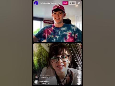 Max & Evie Instagram livestream, May 18, 2021 (w Comments) - YouTube