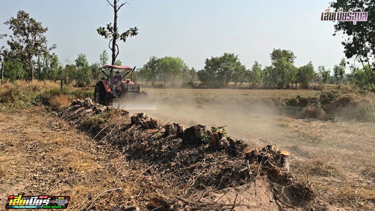 สายโหดเมืองม่วง คูโบต้าM8540ตัวแรงม้างตอยูคา
