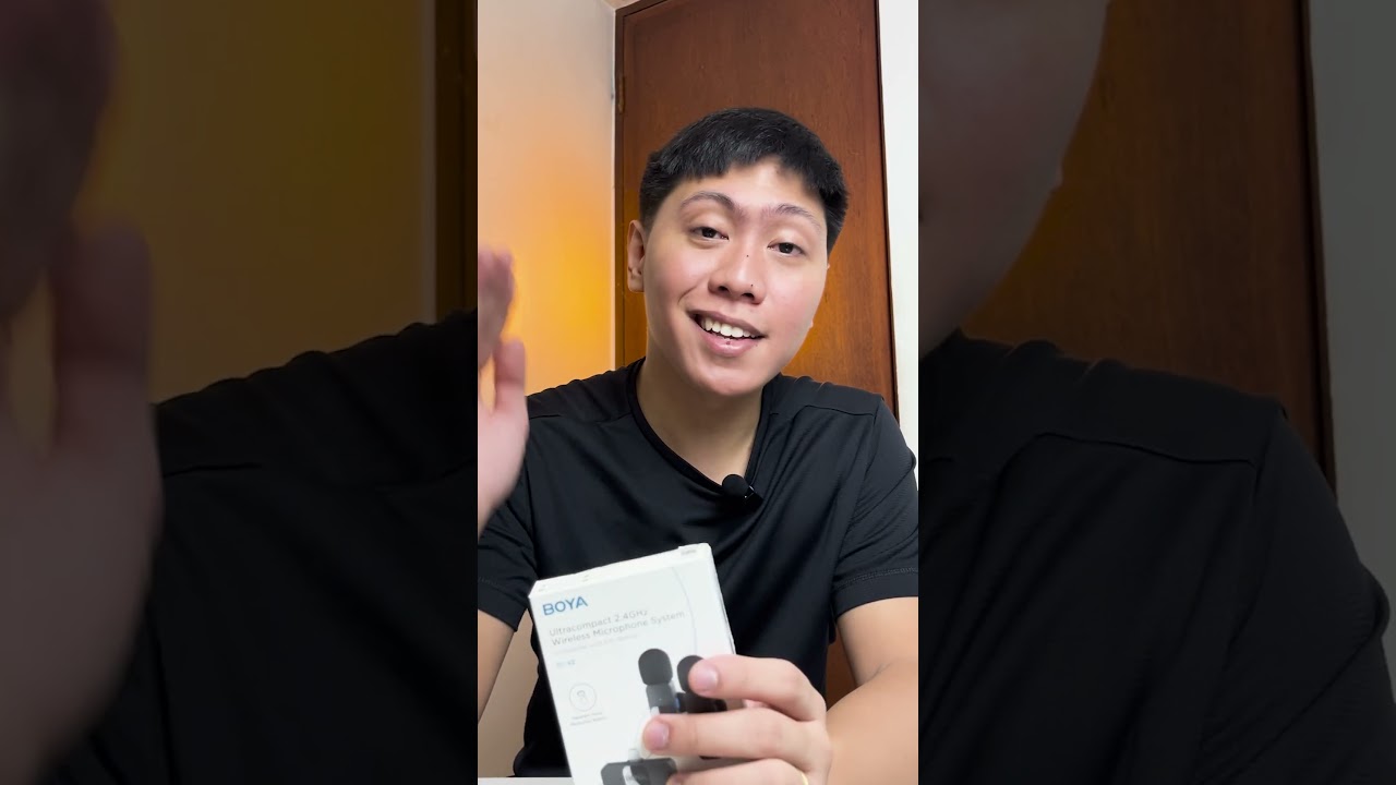 The best budget wireless microphone content creators #shorts #techfinds #boyamic