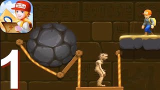 Relic Adventure - Rescue Cut Rope Puzzle Game - Gameplay Walkthrough Part 1 (Android) screenshot 5