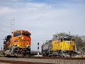 BNSF 6580 and UP 725; Houston, Texas