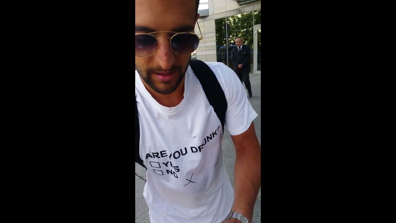 Piero is leaving Warsaw & saying 