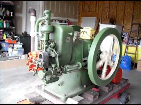 1916 6hp International Harvester Mogul Engine - YouTube