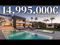 Touring villa mozart the 14995000 mega mansion in sierra blanca marbella