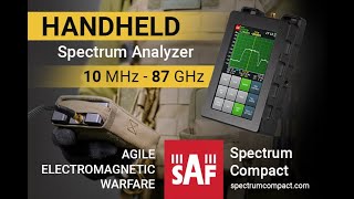 Introducing Spectrum Compact - a truly handheld spectrum analysis tool for Electromagnetic Warfare