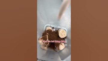 NƯỚC ÉP REVIET JUICE - Công thức sinh tố Banana Cocoa cuả ReViet Juice #shorts #food #fruit #juice