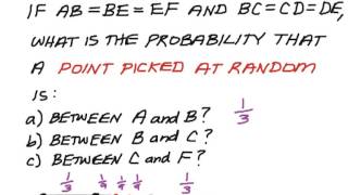 How to Geometry: 11.8 Geometric Probability