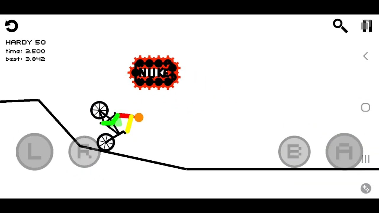 Draw Rider Hardy Series by BOAU #5: Playing Hardy 41 to 50 - YouTube