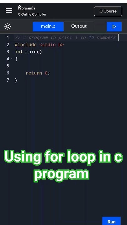 PROGRAM 17 :- Program to print 1 to 10 numbers using for loop #viral # ...