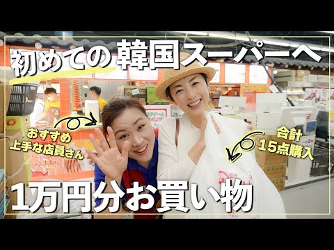【1万円爆買い】都内最大級の品揃え!老舗韓国スーパーで大満足のお買い物|キムチ・調味料・冷麺・お惣菜【新大久保・ソウル市場】