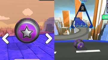 Going Balls Speedrun Challenge Vs Reverse Balls Speedrun Walkthrough Gameplay