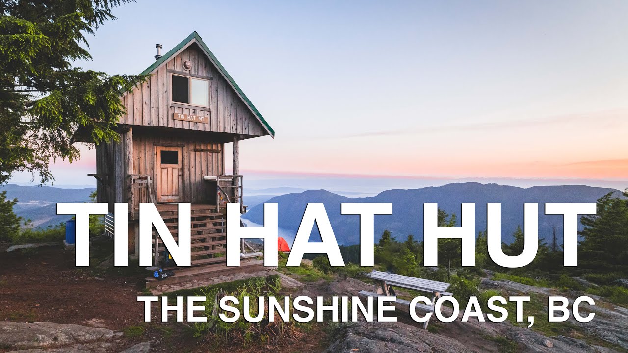 Backpacking to Tin Hat Hut on the Sunshine Coast, BC