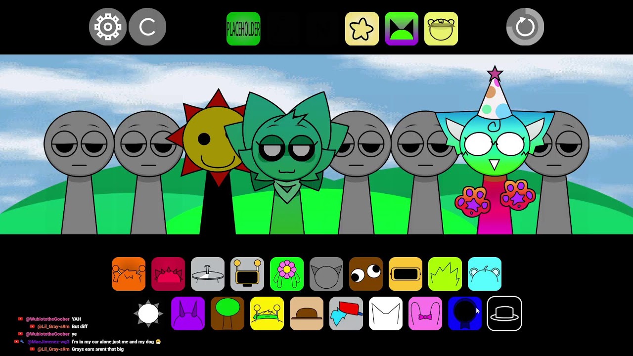 playing your sprunki mods