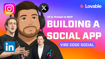 I’m Building a Social App with Lovable Cloud + AI (EP 2: Prompt to MVP)