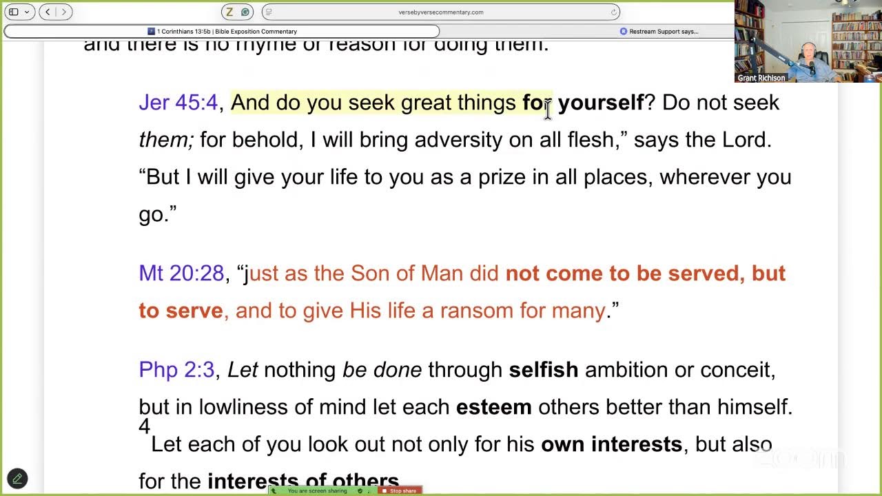 CHARACTERISTICS OF BIBLICAL LOVE