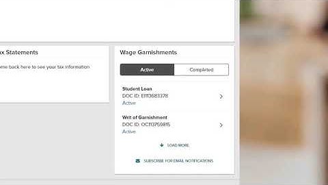 How to view your garnishment order details and payment information on MyADP