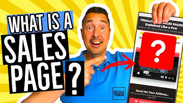 What is a Sales Page? (DIY Sales Page Creation For Entrepreneurs!)