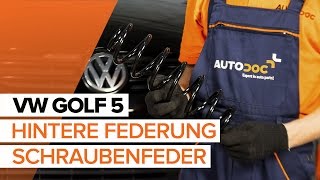DIY Reparatur von VW Golf V Schrägheck (1K1) 2.0 FSI - Kfz-Video-Anweisung