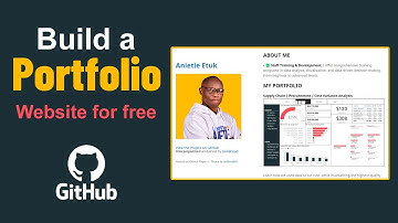 Build a Portfolio Website for free using Github / Beginners