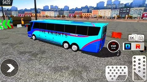 modern bus simulator 3d game level 3 bus driving