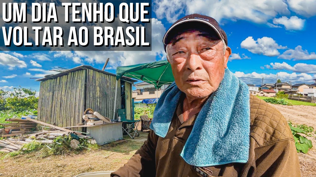 ELE TEM 72 ANOS ESTÁ APOSENTADO E TRABALHA NA ROÇA NO JAPÃO