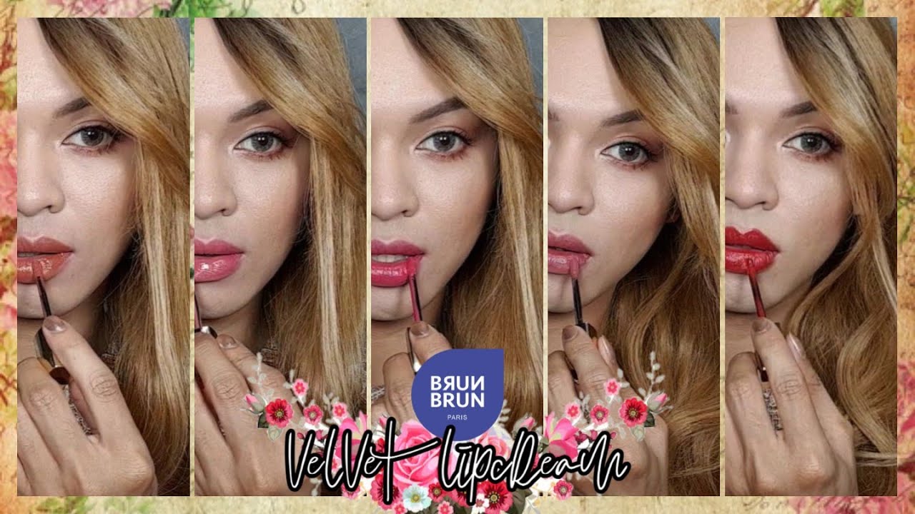 Review BrunBrun Paris Velvet Lip Cream dan Swatch | Alfi Riyandi