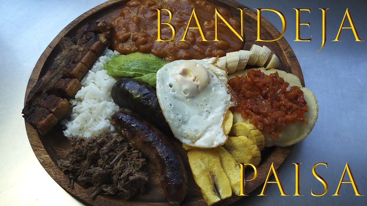 Bandeja Paisa | Cocina con KT | Comida Colombiana - YouTube