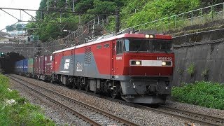 通勤途中に貨物列車撮影　稲城付近　2019/05/31