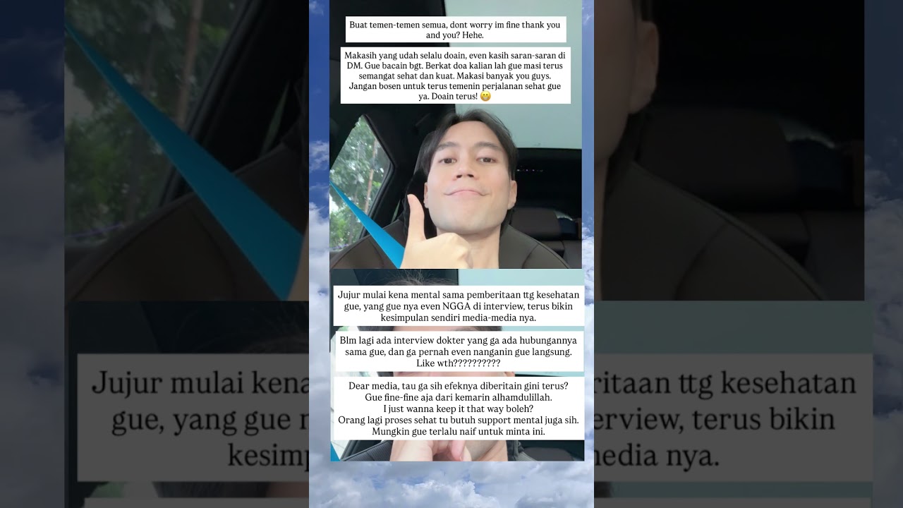 vidi aldiano minta media berhenti beritakan penyakitnya secara berlebihan