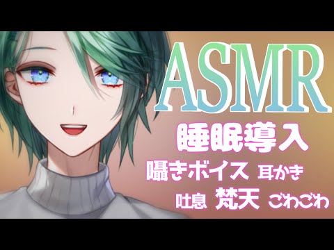 【 ASMR 】囁き ,  耳かき , 梵天で睡眠導入 Sleep, Relax【 諸星空 】