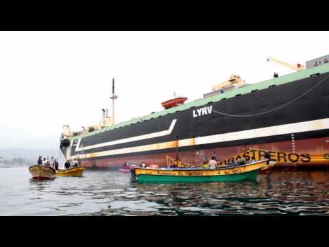 Activistas de Greenpeace