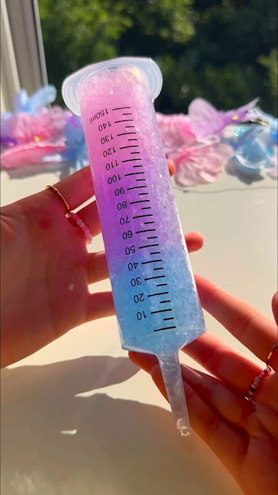 DIY BTS NANO TAPE SQUISHY with WORLD’s LARGEST ORBEEZ! 🩵💜🩷🫧 *satisfying nano bubble craft*