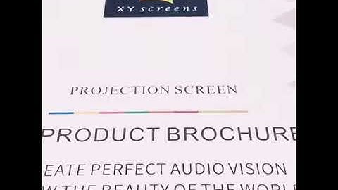 XY screens Large LC2 -WF1pro 4K Motorized tensioned projection screen