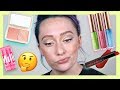 Trying NEW Hyped Up Makeup …  A tragedy, tbh | JkissaMakeup