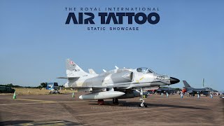 RIAT 2022 static showcase - Green and Blue zone walk through
