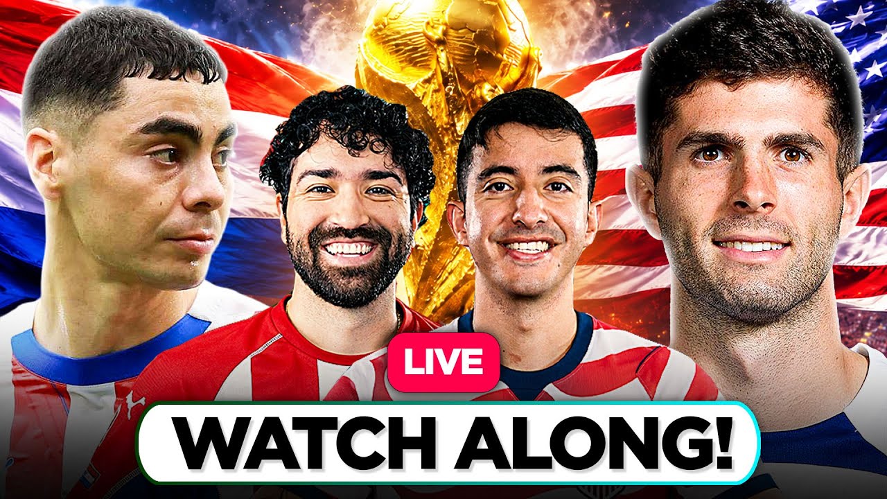 United States vs. Paraguay Live WATCHALONG | The Give N Go Watch Party