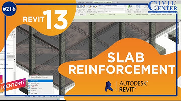 Revit Structure : 13. Inserting Slab Reinforcement