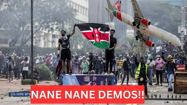 Live :GenZ's Nane Nane Demos D-Day in Nairobi!Live Scenes in CBD!