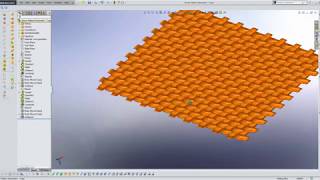 Full Parametric Weaves in SolidWorks